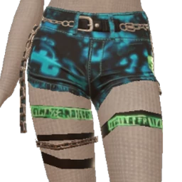Delirious Neon Spook Shorts