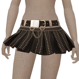 Delirious Work Punk Pleated Skirt