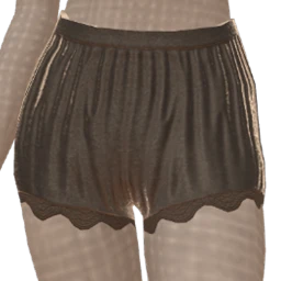 Cloud Nine Black Lace Shorts