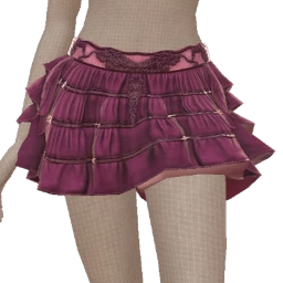 Delirious Boho Goth Short Skirt
