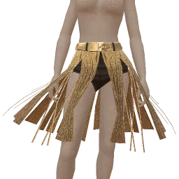 Delirious Shimmer Fringe Shorts