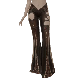 Delirious Punk Pulse Cut-Out Co-Ord Flares