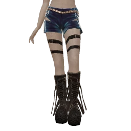 Delirious Winter Twilight Shorts And Boots