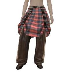 Delirious Rogue Tartan Layered Trousers