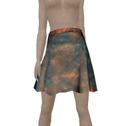 Foal Galactic Print Skirt