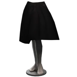 Dolly Bop Black Swingin' Skirt