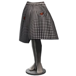 Dolly Bop Gingham Swingin' Skirt