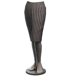 Dolly Bop Houndstooth Pencil Skirt