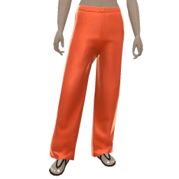 Drop Science Orange Casual Palazzo Pants