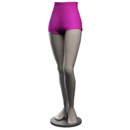 Drop Science Skeleton Hands Hot Pants - Pink