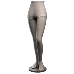 Drop Science Skeleton Hands Hot Pants - White