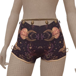 Palermo Celestial Gemini Short Shorts