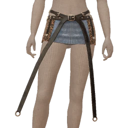 Drop Science Denim Leo Siren Skirt