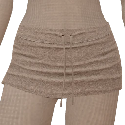 Drop Science The Basic Jersey Mini Skirt - Dark Grey