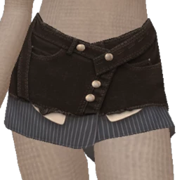 Drop Science Shadow Silhouette Mini Skirt