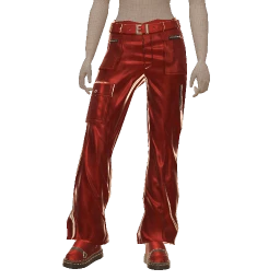 Drop Science Retro Rhyme Red Trousers