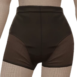 Drop Science Black Mesh Fit Shorts