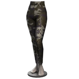 Drop Science Lace Up Camo Leggings
