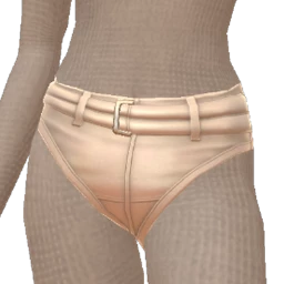 Drop Science Ivory Shimmer Shorts