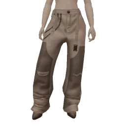 Drop Science Grey Extra Baggy Jeans