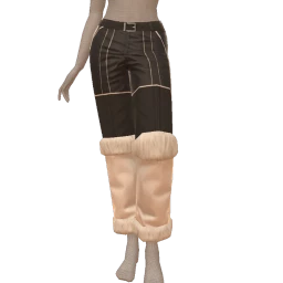 Drop Science Black And White Snow Trousers