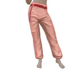 Yume Pink on Pink Cargo Pants