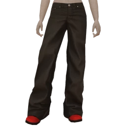 Drop Science Black Basic Baggy Jeans