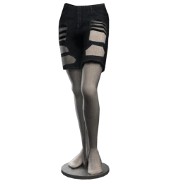 Drop Science In The City Ripped Shorts