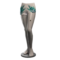 Drop Science Leather Shorts - Palm Edition