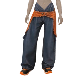 Drop Science V Waist Baggy Jeans