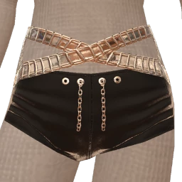 Front Row Black Essential Luxe Shorts