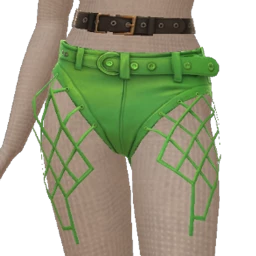 Drop Science Neon Green Hot Pants 