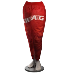 Slouchy Track Suit Pants - Burn