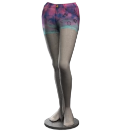 Pastel Spells Cut Off Shorts