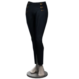Steampunk Pilot Buttoned Trousers