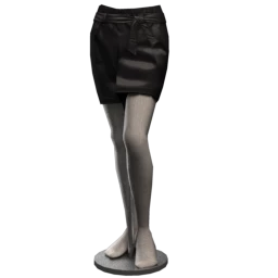 Faux Leather Skirt with Belt