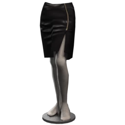 Faux Leather Pencil Skirt