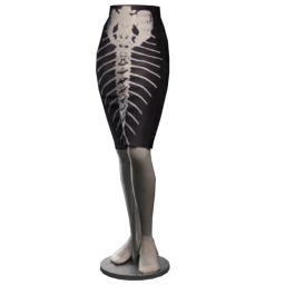 Foal Mermaid Within Pencil Skirt