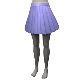 Foal Simple Flared Skirt (Purple)