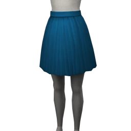 Foal Simple Skirt (Blue)