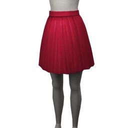 Foal Simple Skirt (Red)