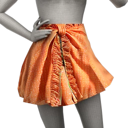 Foal Orange You Glad Mini Skirt