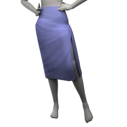 Foal Simple Midi Skirt (Purple)