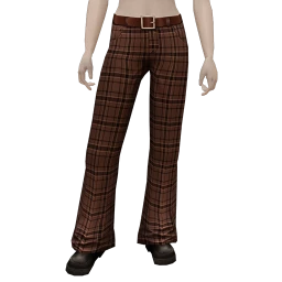 Foal Writing Poetry Trousers (Brown)