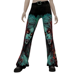 Delirious Zombie Graphic Trousers