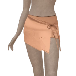 Cloud Nine Animal Print Wrap Skirt