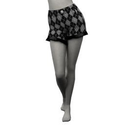 Foal Raven Argyle Shorts