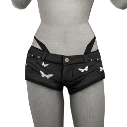 Foal Flutter Butterfly Short Shorts