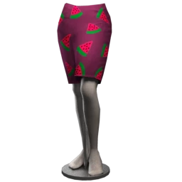 Foal Pencil Skirt - Watermelon