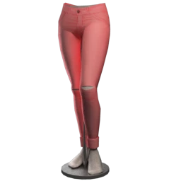 Foal Summer Coral Ripped Jeans